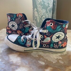 girls mermaid Converse